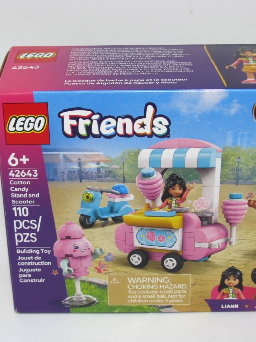 LEGO Friends "Cotton Candy Stand and Scooter" 42643 UNOPENED.